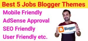 Free Blogger Templates for job website 2021 | free blogger templates without copyright